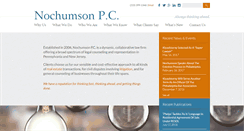 Desktop Screenshot of nochumson.com
